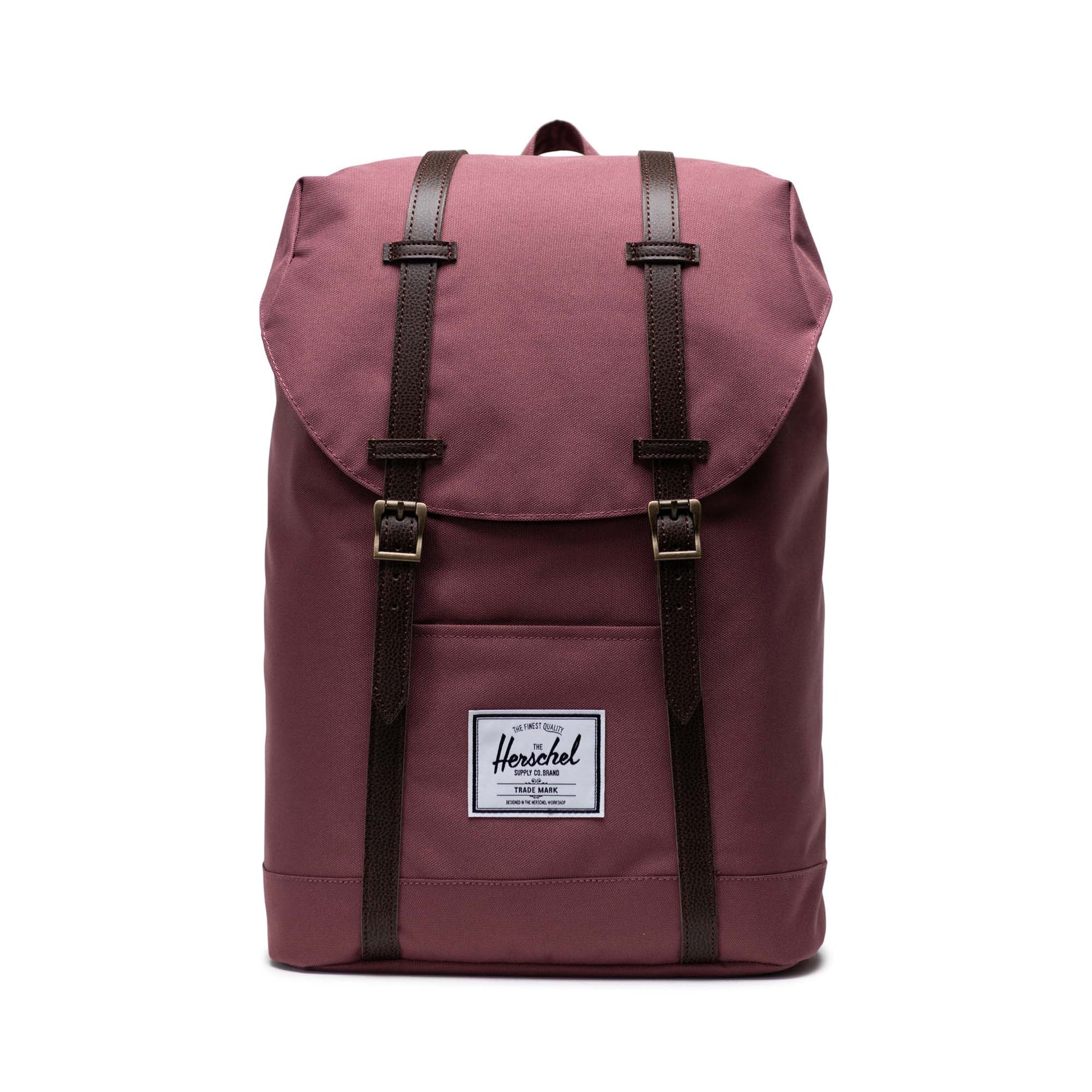 herschel 15 computer backpack Retreat padded shoulder straps for minimal strain and classic Herschel Settlement 15 in Computer