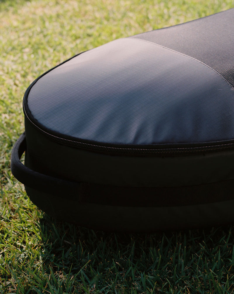 Black Herschel Supply Co. 6ft All Purpose Surfboard Sleeve showing a grid of all available colors.