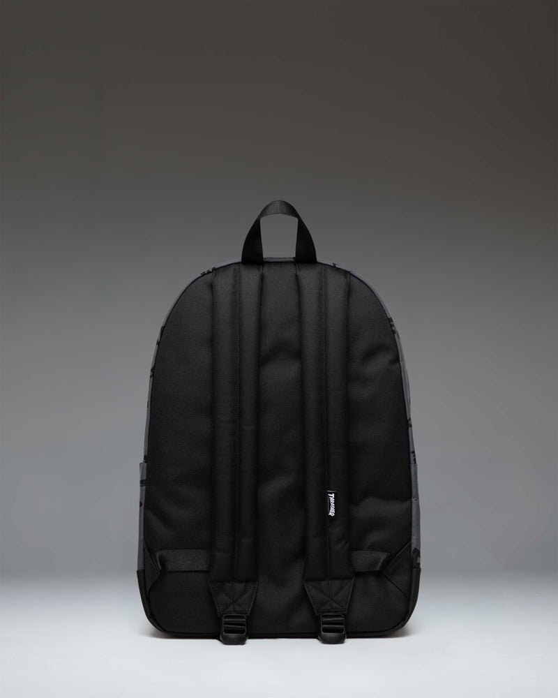 Thrasher Herschel Classic XL Backpack in Asphalt/Black Destroy nylon.