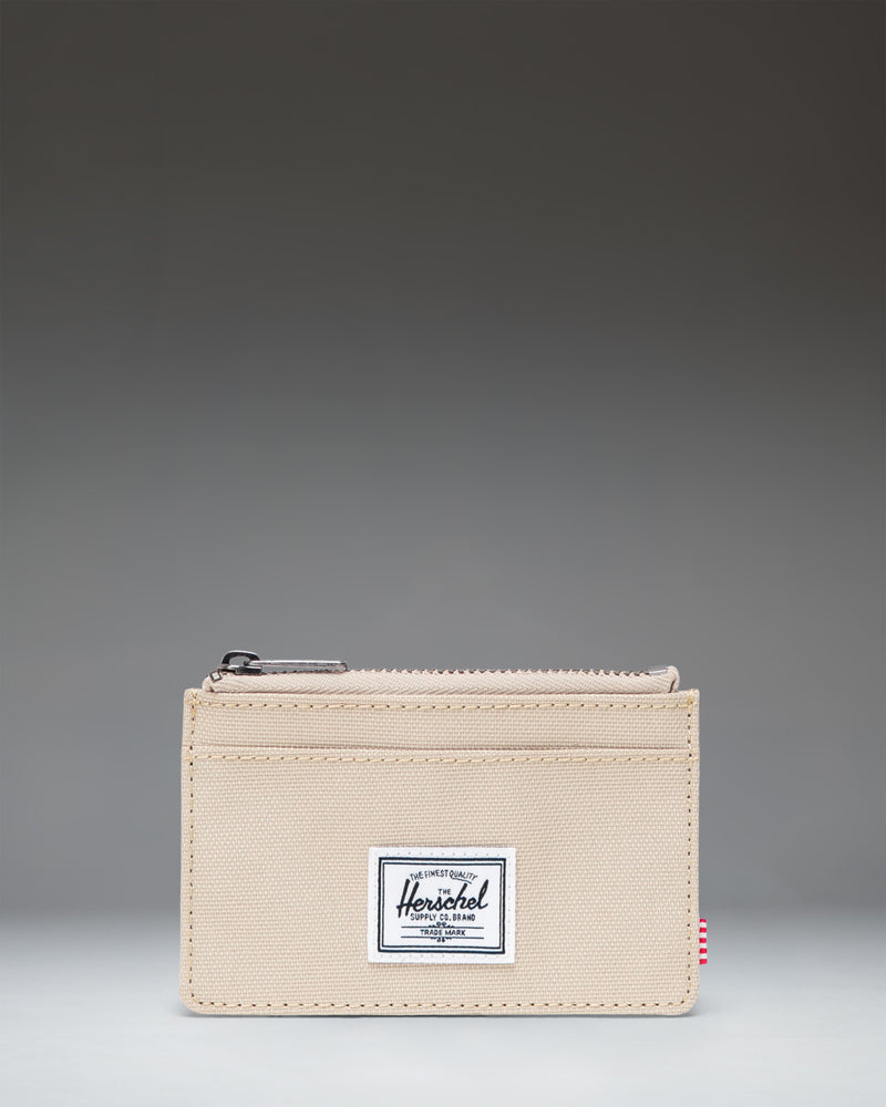 Herschel Supply Co. Oscar Cardholder wallet in Eucalyptus green.