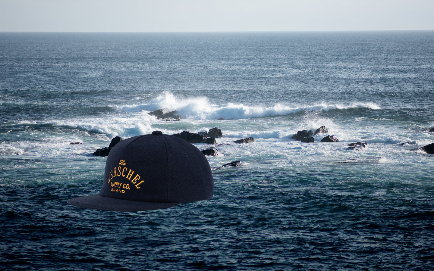 Herschel Supply Co. Scout Heritage Cap in Darkest Navy.