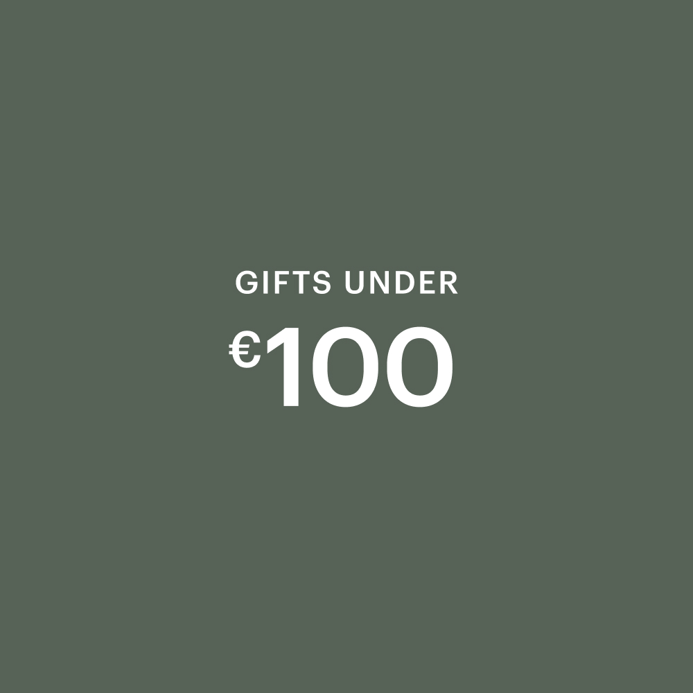 A green square with the text Gifts Under $100 in white
