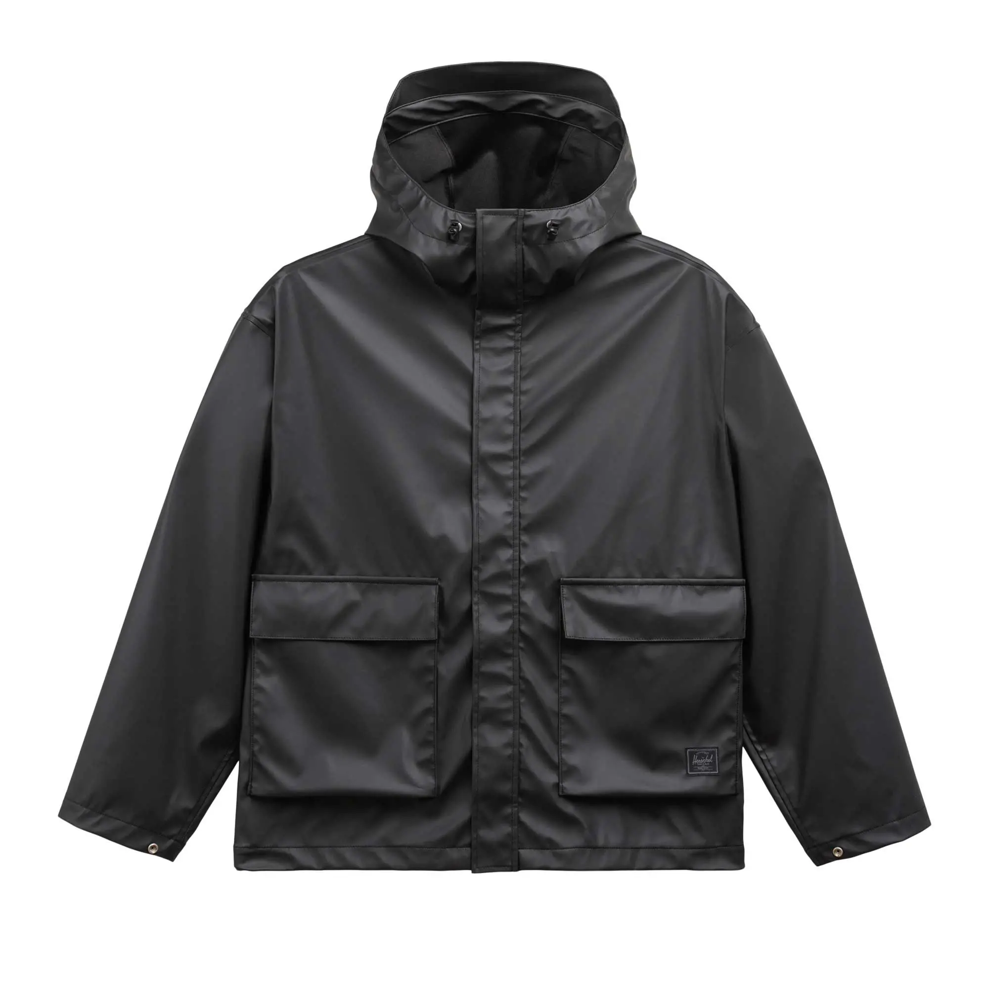 An image of the Herschel Supply McLeod Rain Jacket Men's in Black