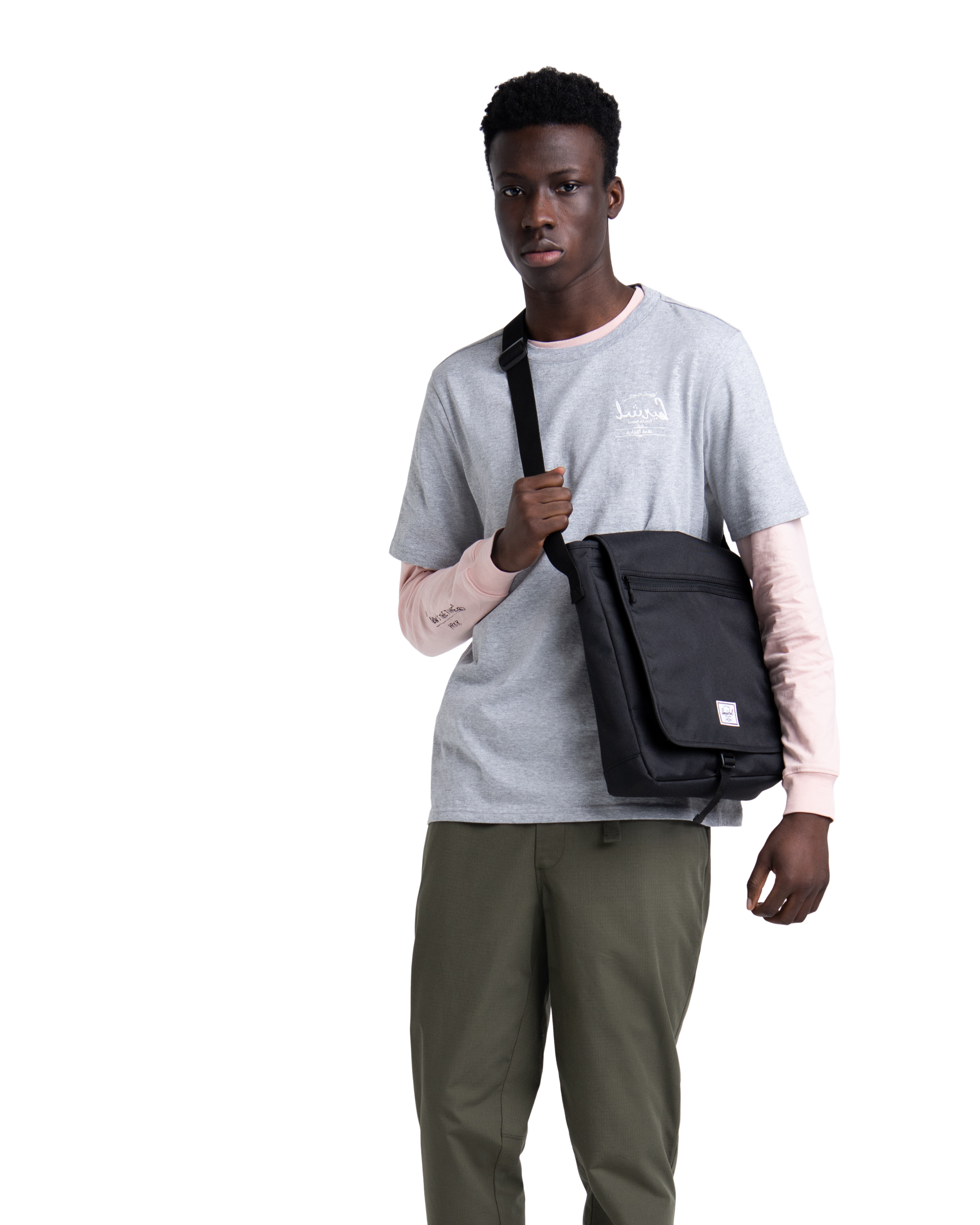 herschel man purse