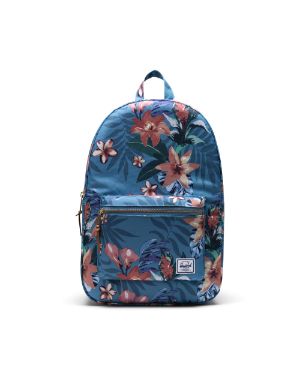 herschel blue floral backpack