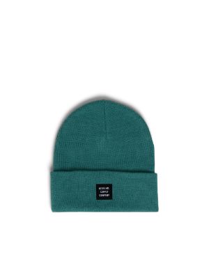 herschel green beanie