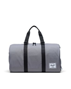 grey herschel duffle bag