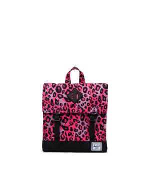 leopard herschel backpack