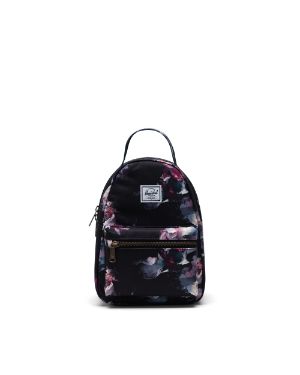 small mini black backpack