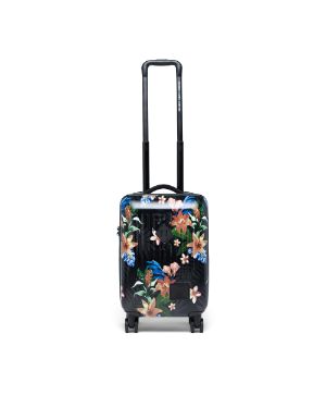 floral carry on