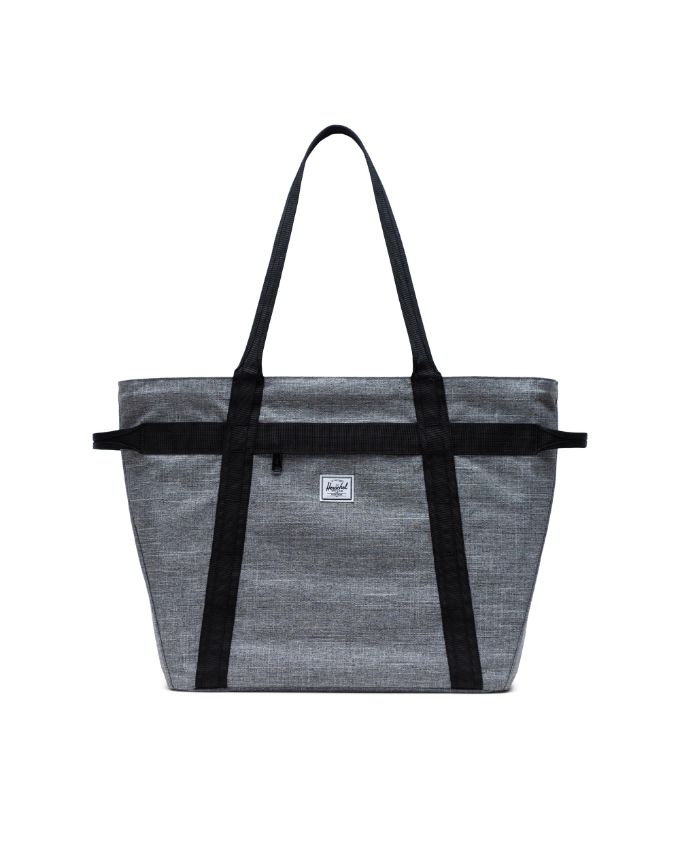 herschel mica black shopper tote bag