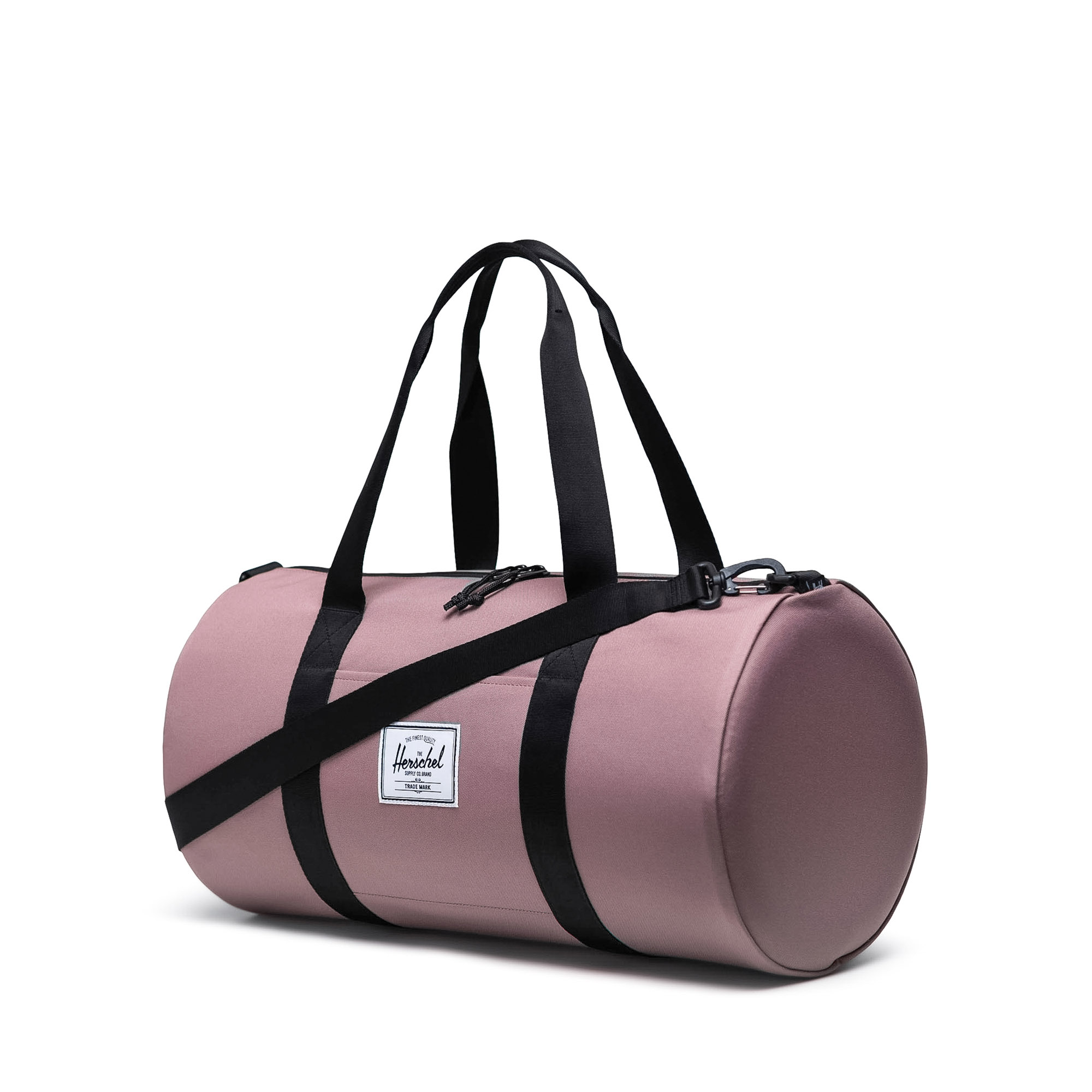 Pink herschel duffle bag on sale