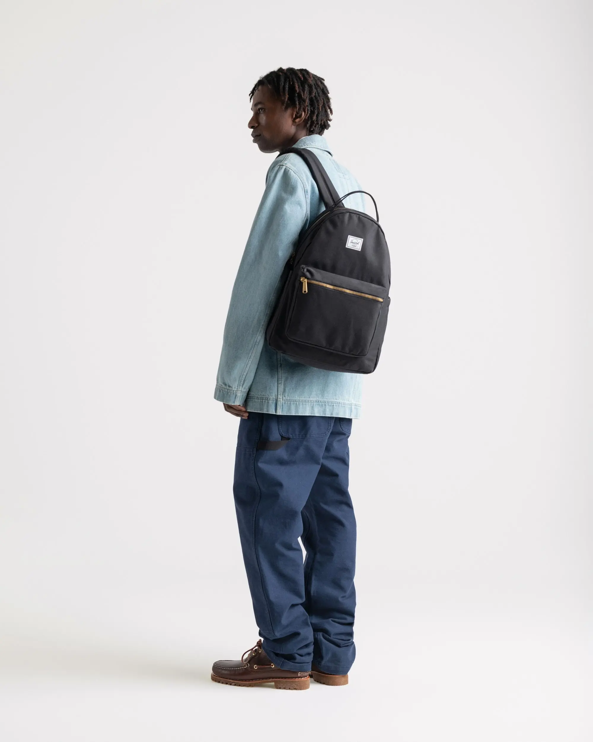 Herschel supply co nova black backpack clearance