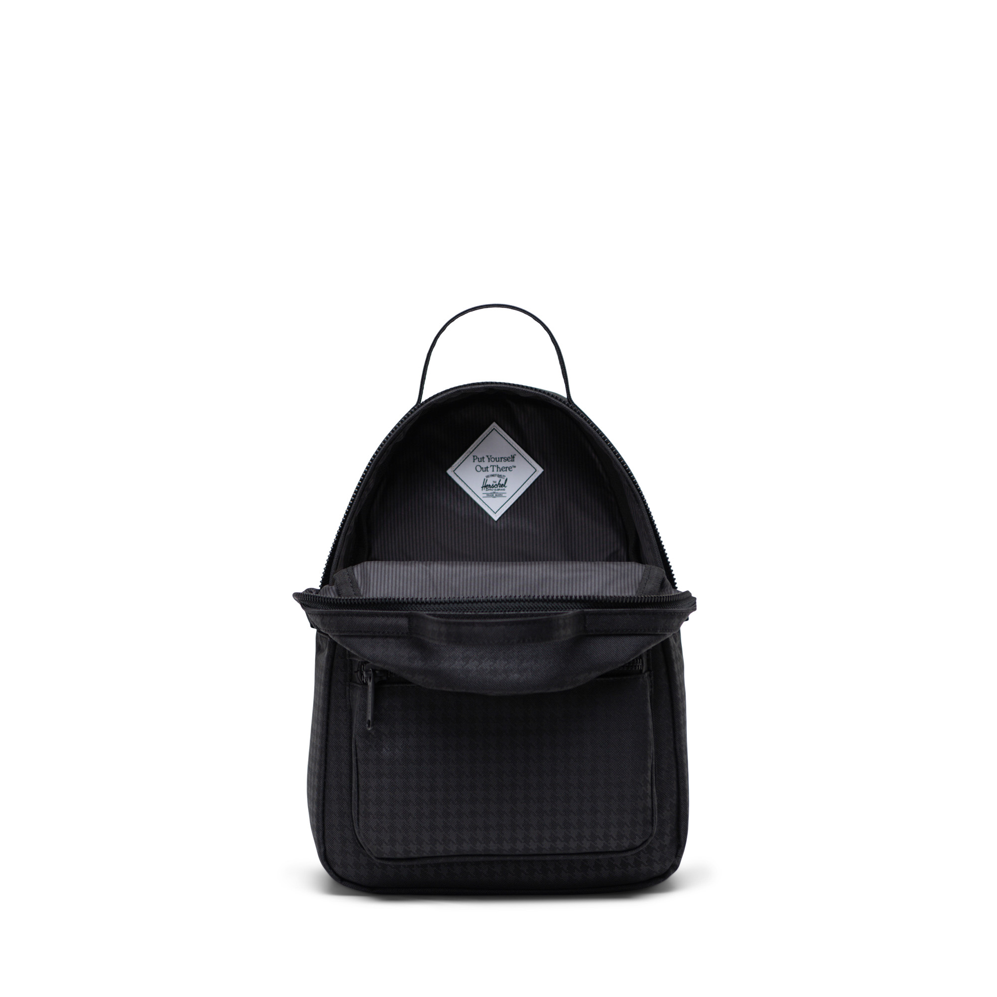 Herschel small best sale black backpack