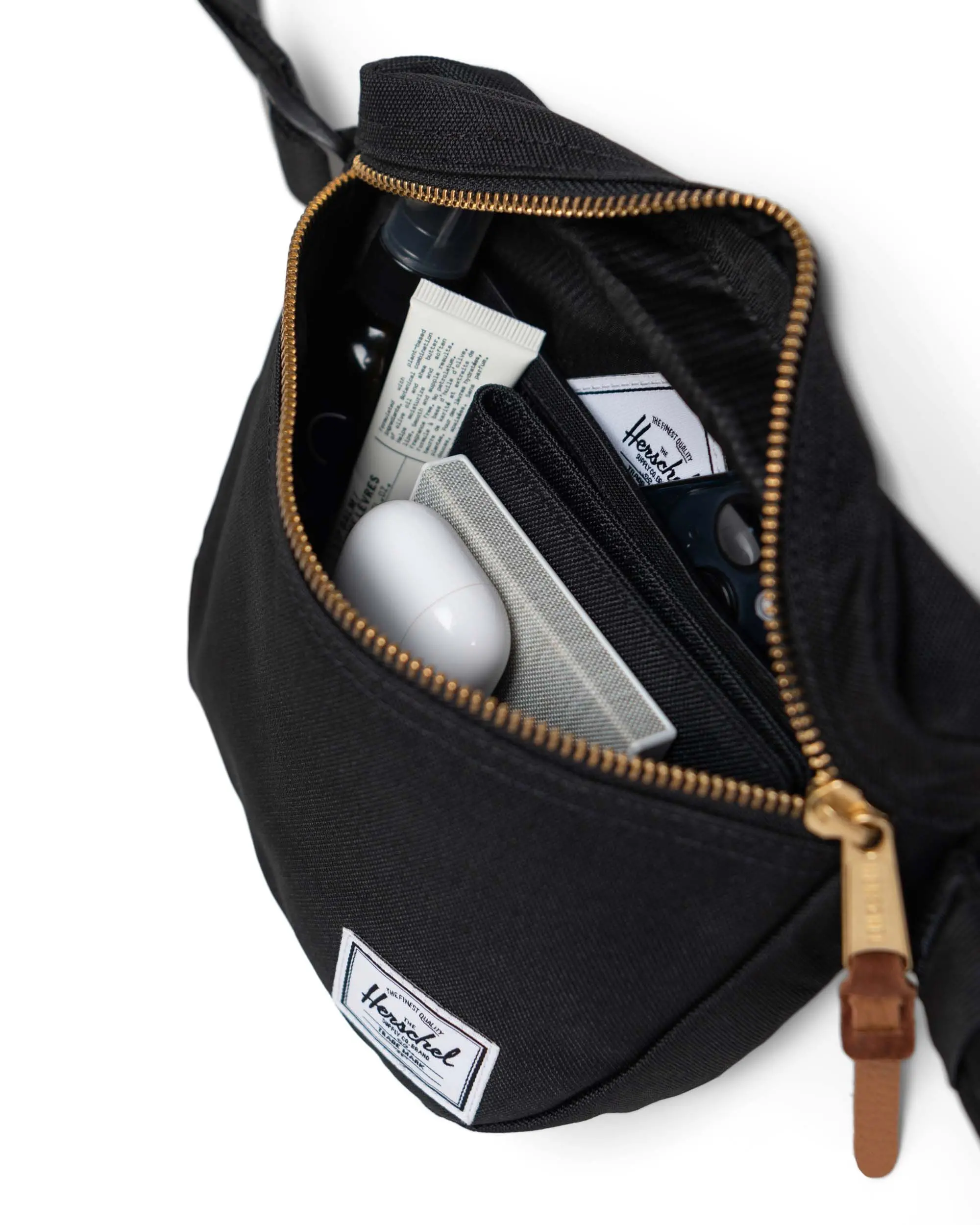 Herschel black fanny pack online