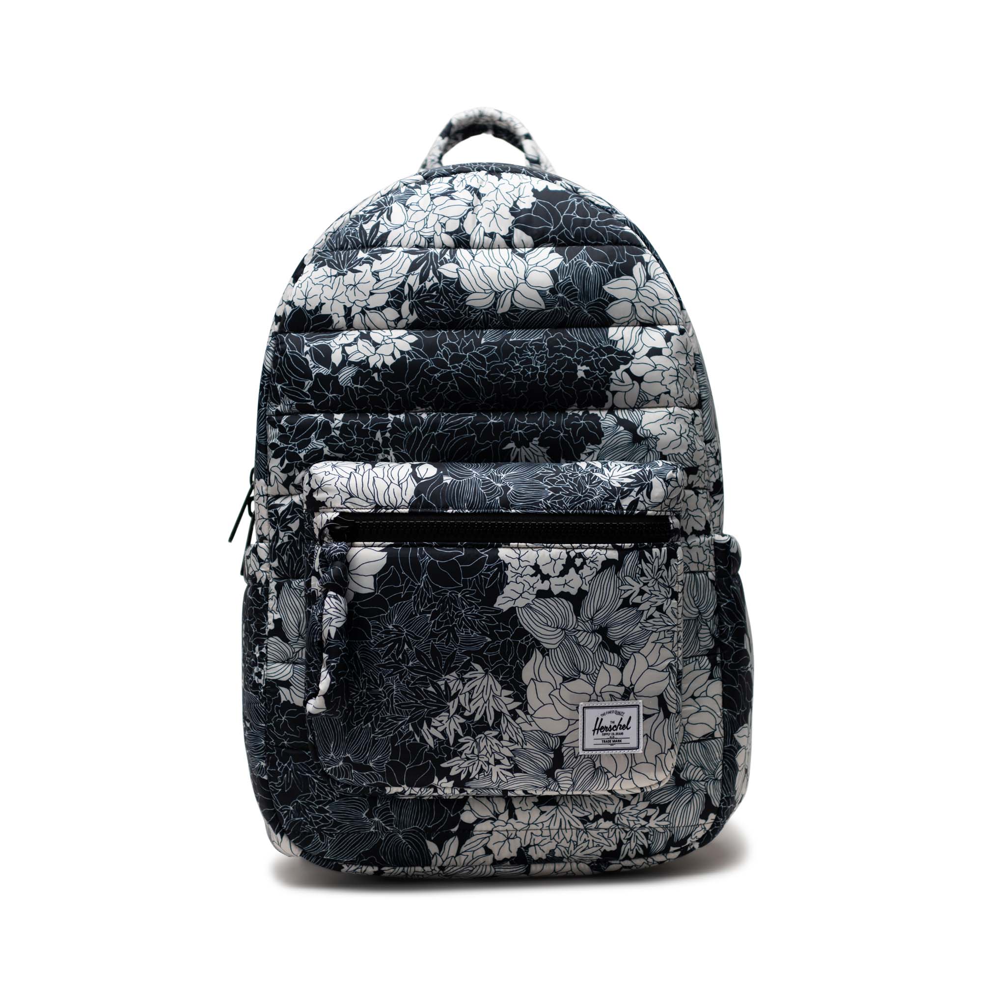 Herschel black floral backpack on sale