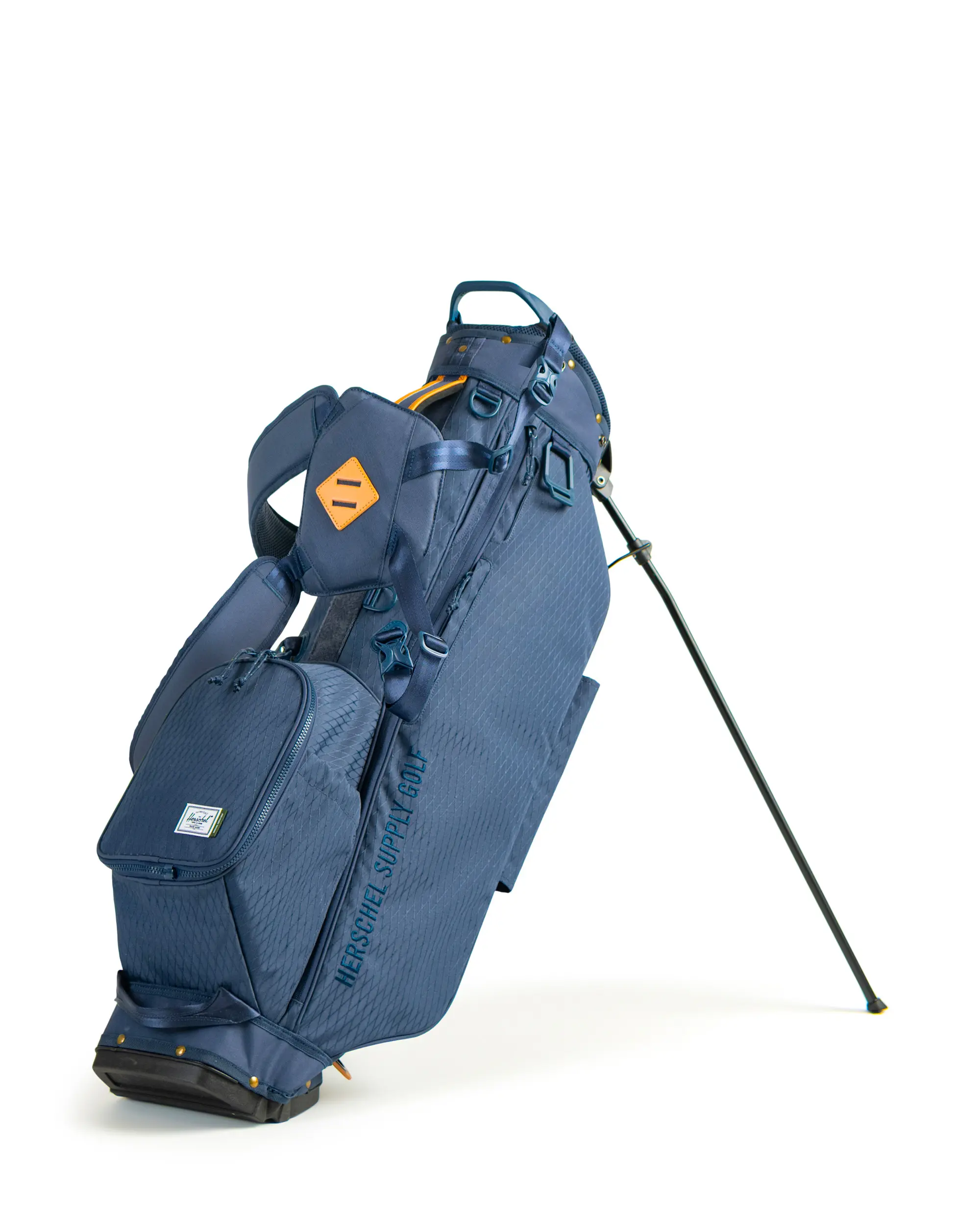 A shot of the Herschel Watt Light Stand Golf Bag in navy.