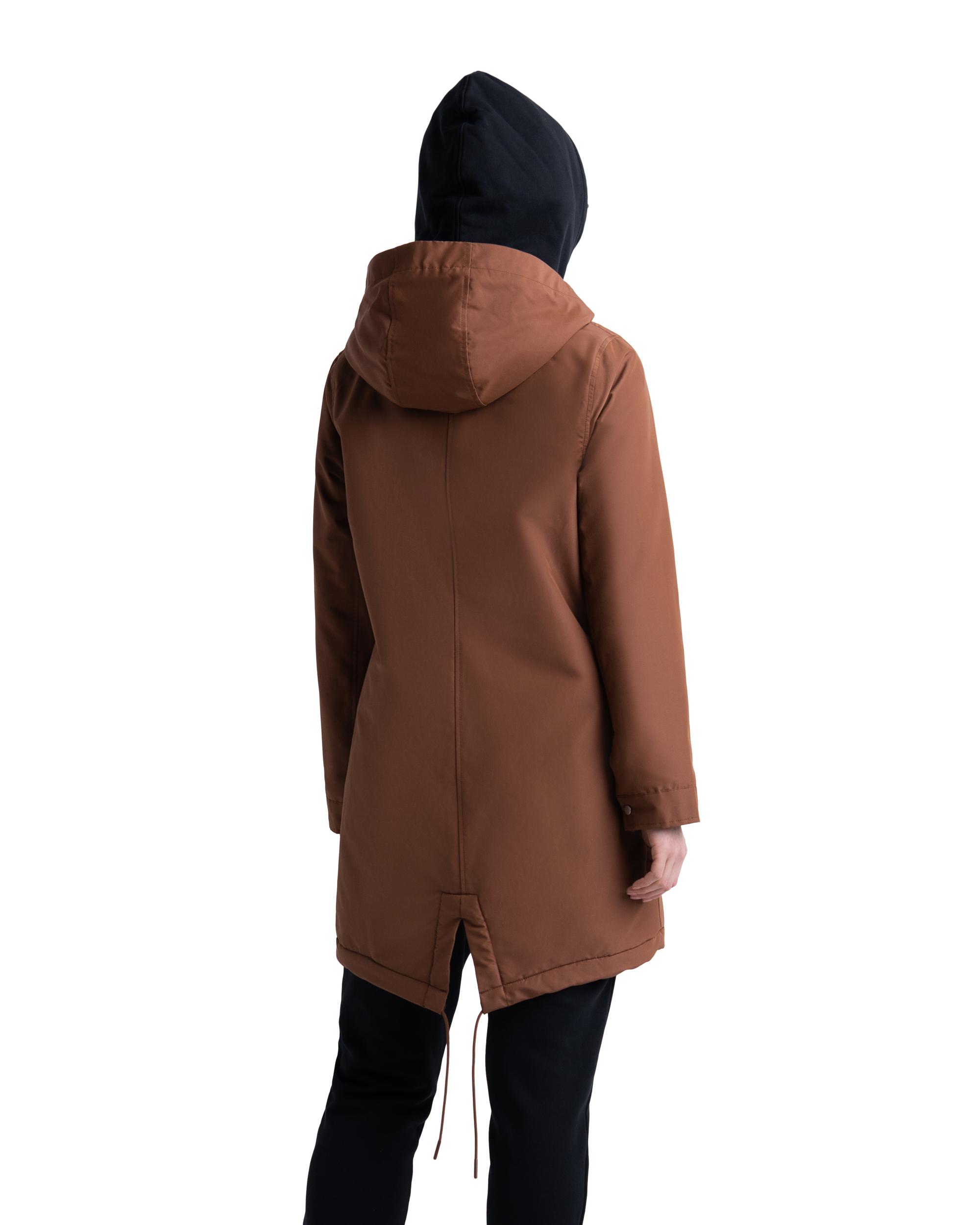 lined fishtail parka jacket