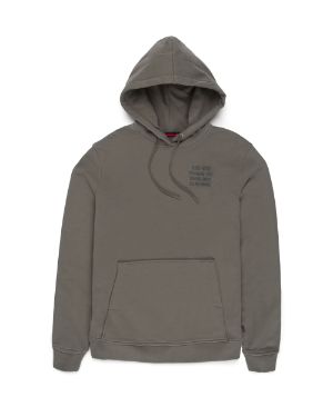 olive color hoodie