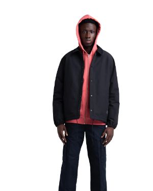 men's sherpa lined coaches jacket