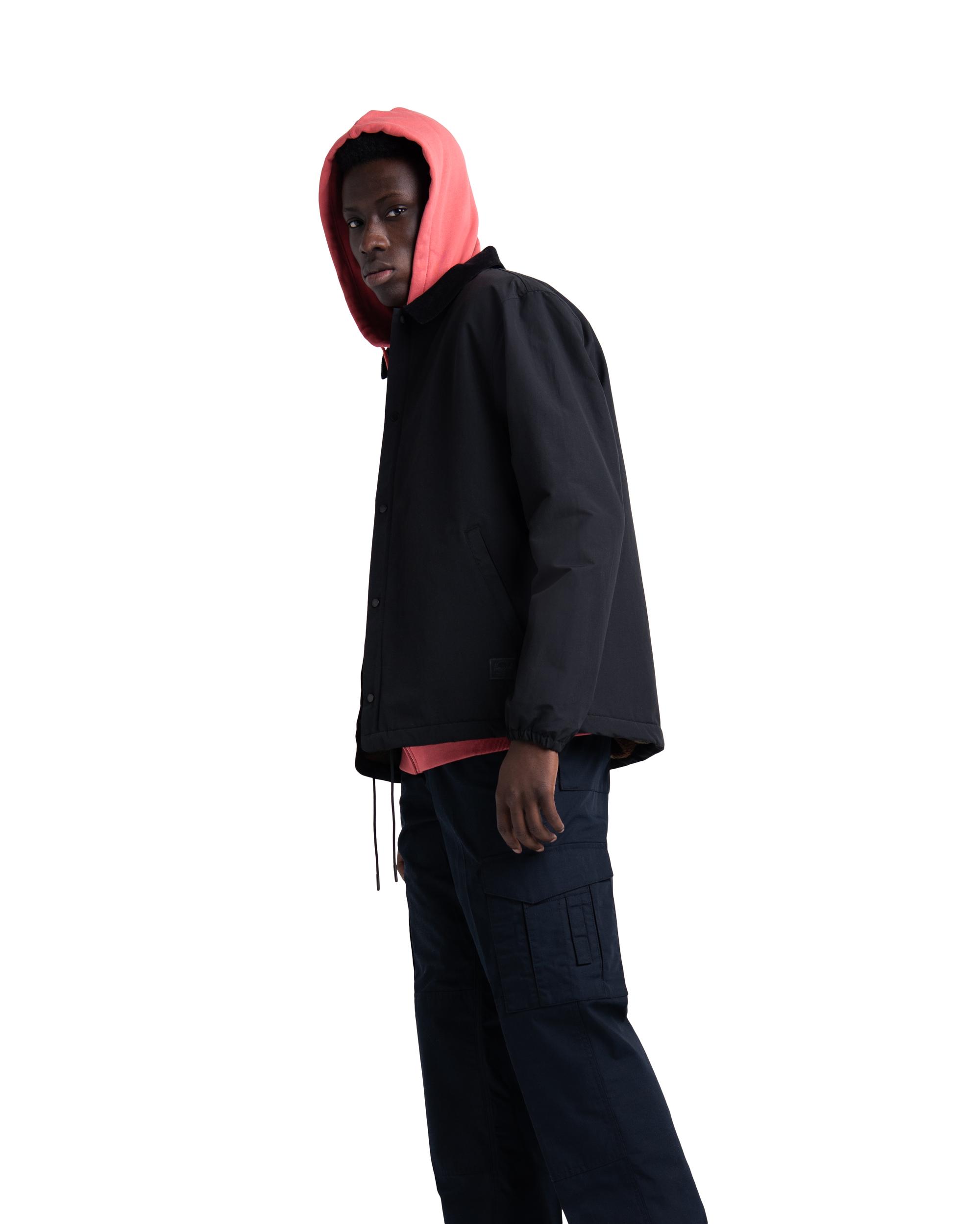 fleece lined coach jacket