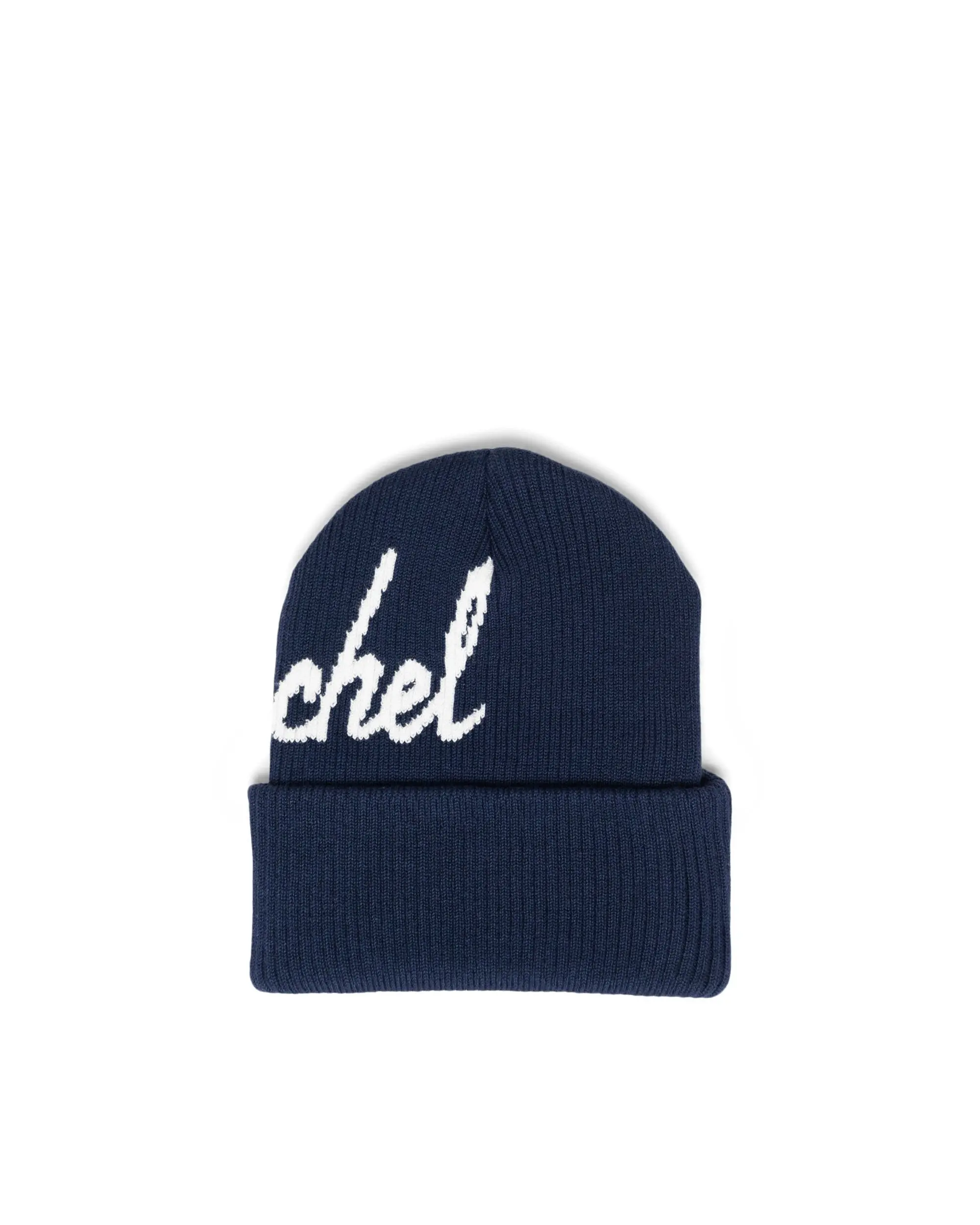 Elmer Script Ribbed Beanie