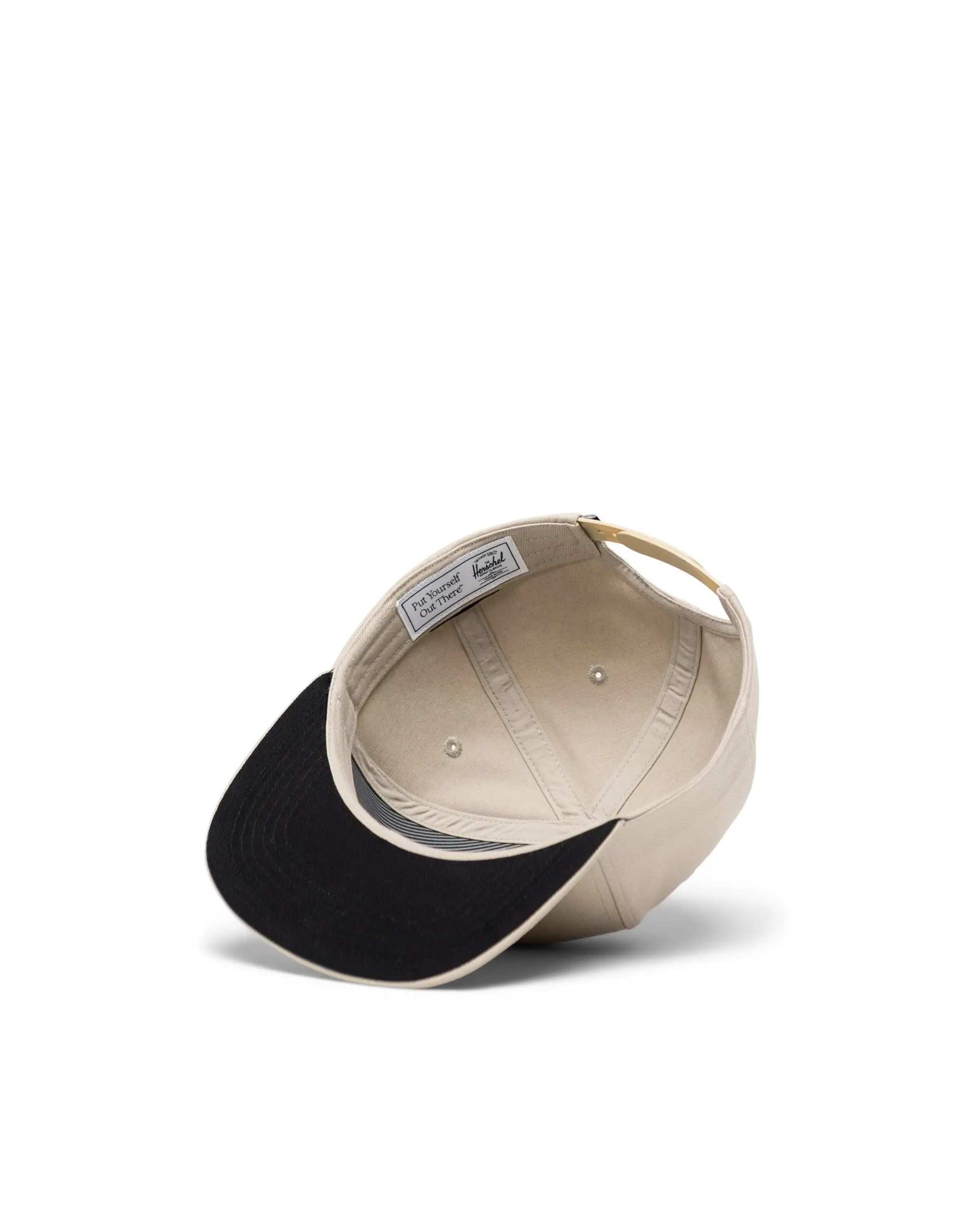 Whaler 6 Panel Blackletter Cap