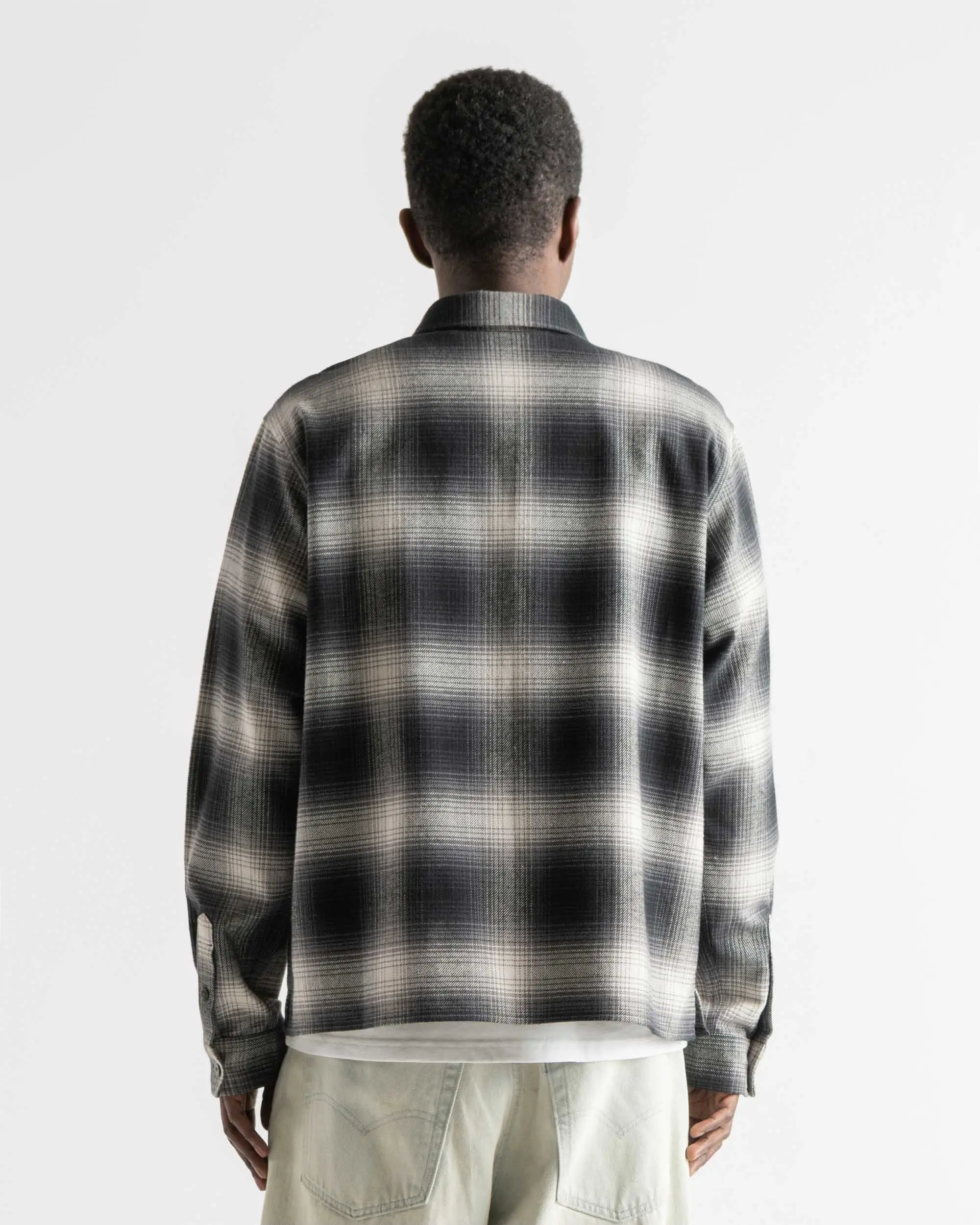 Zip-Up Flannel Men's