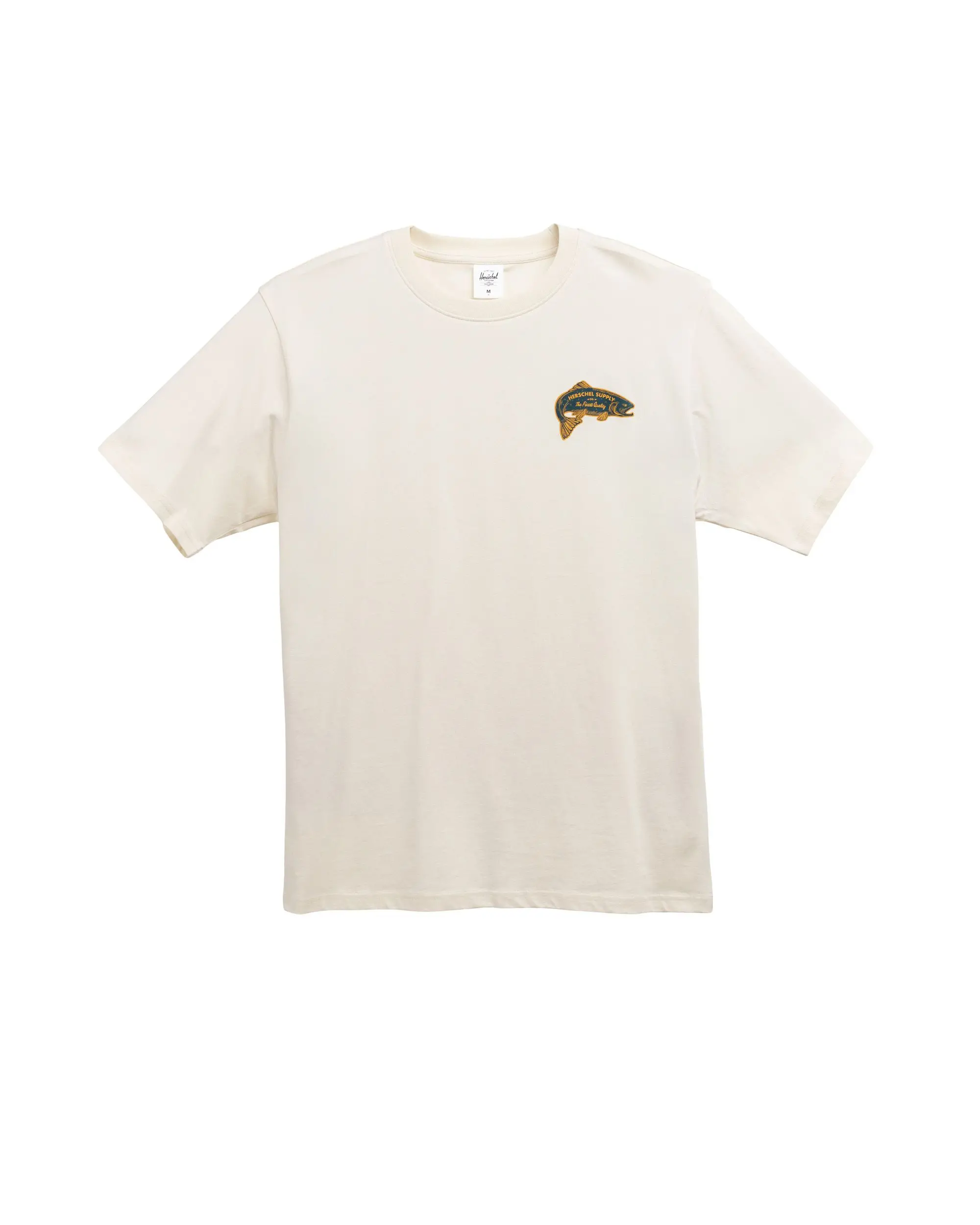 Linocut Fish Tee Men's