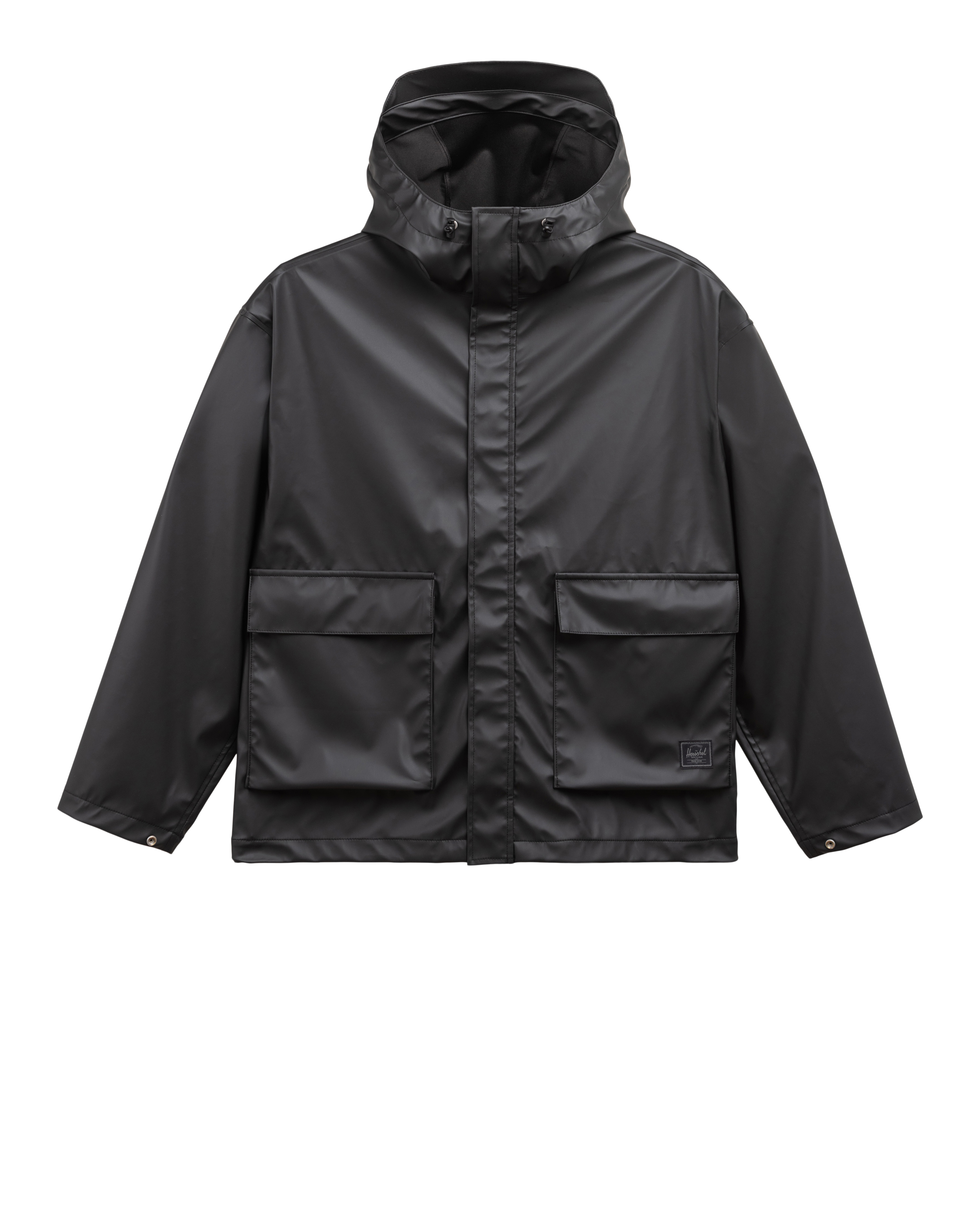 An image of the Herschel Supply McLeod Rain Jacket Men's in Black