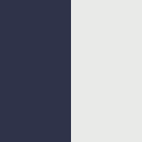 Elmer Script Ribbed Beanie - Dark Navy/Blanc De Blanc
