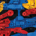 LEGO® Settlement Pencil Case Little Herschel - 1L - Scavenger Hunt Bricks